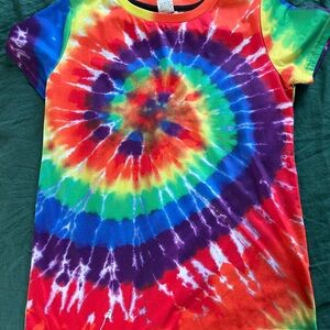 Colorful Tie-Dye Kids T-Shirt